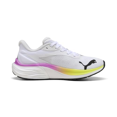 PUMA Kadın Electrify NITRO 4 Wns Spor Ayakkabı PUMA White-Yellow Alert-Pure Magenta 38 EU