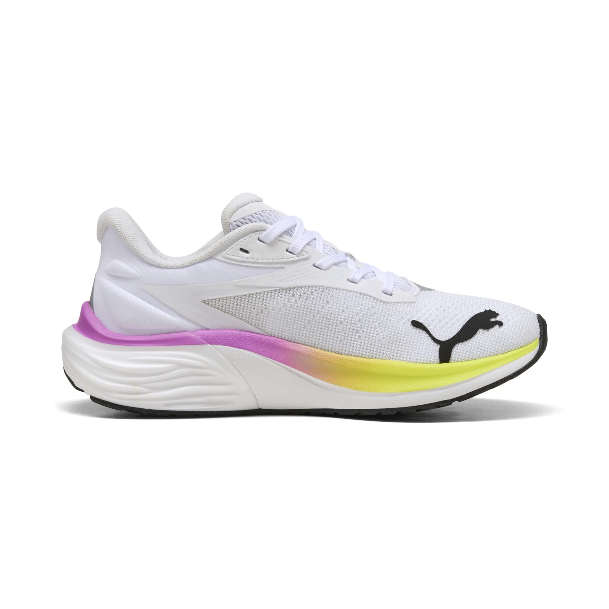 PUMA Kadın Electrify NITRO 4 Wns Spor Ayakkabı PUMA White-Yellow Alert-Pure Magenta 38 EU