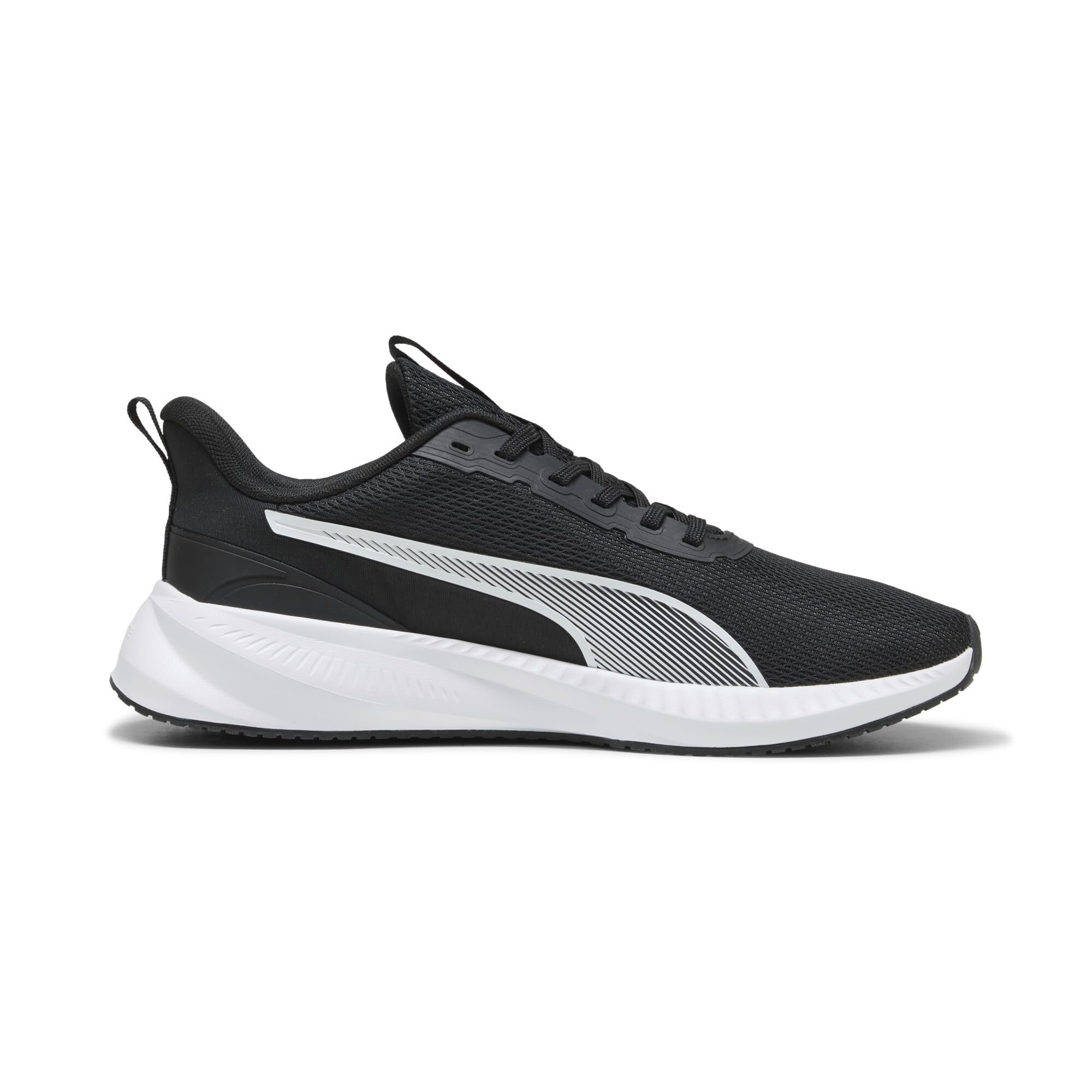 PUMA Unisex Yetişkin Flyer Lite 3 Spor Ayakkabı PUMA Black-PUMA White 42 EU