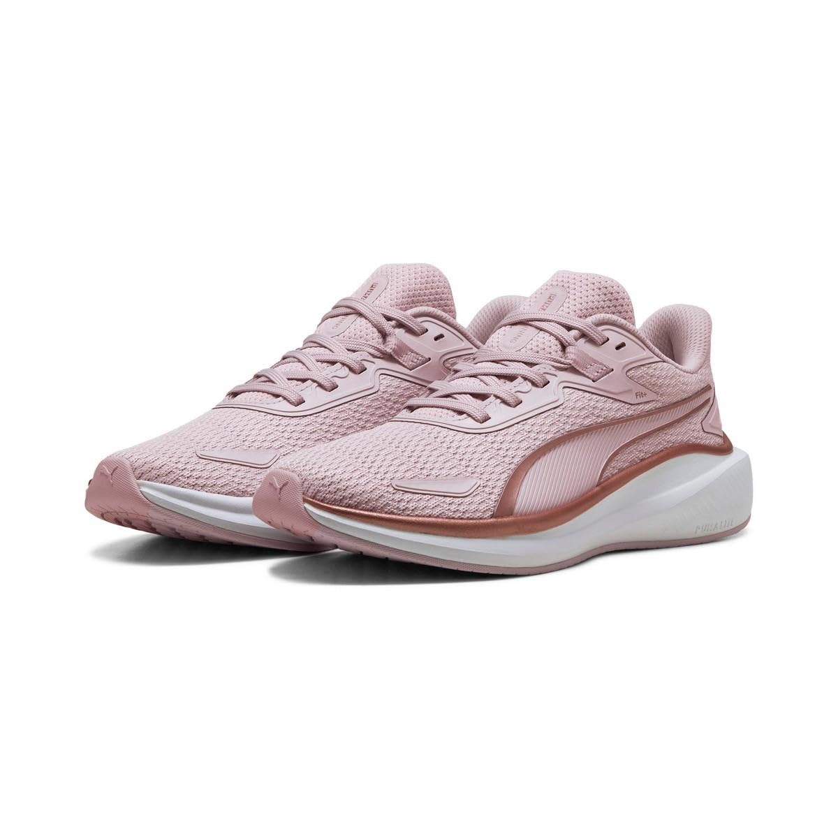 PUMA Skyrocket Lite Elevate Erkek/Unisex Koşu Ayakkabısı, Rose Mauve-Rose Gold, 37 EU