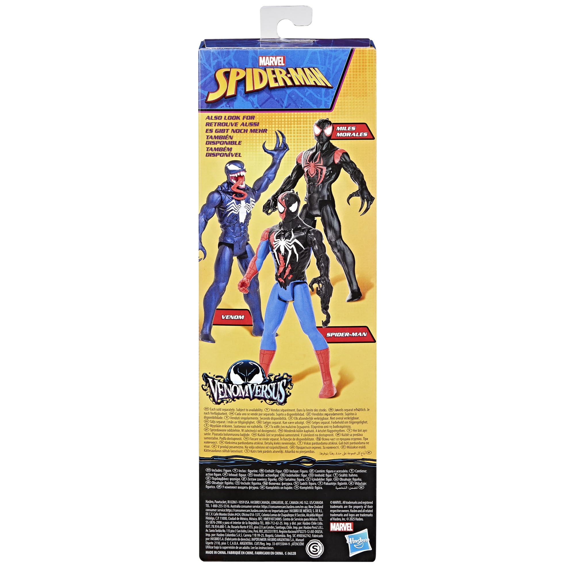 Hasbro Marvel Spider-Man VenomVersus Titan Hero Serisi Venom Aksiyon Figürü
