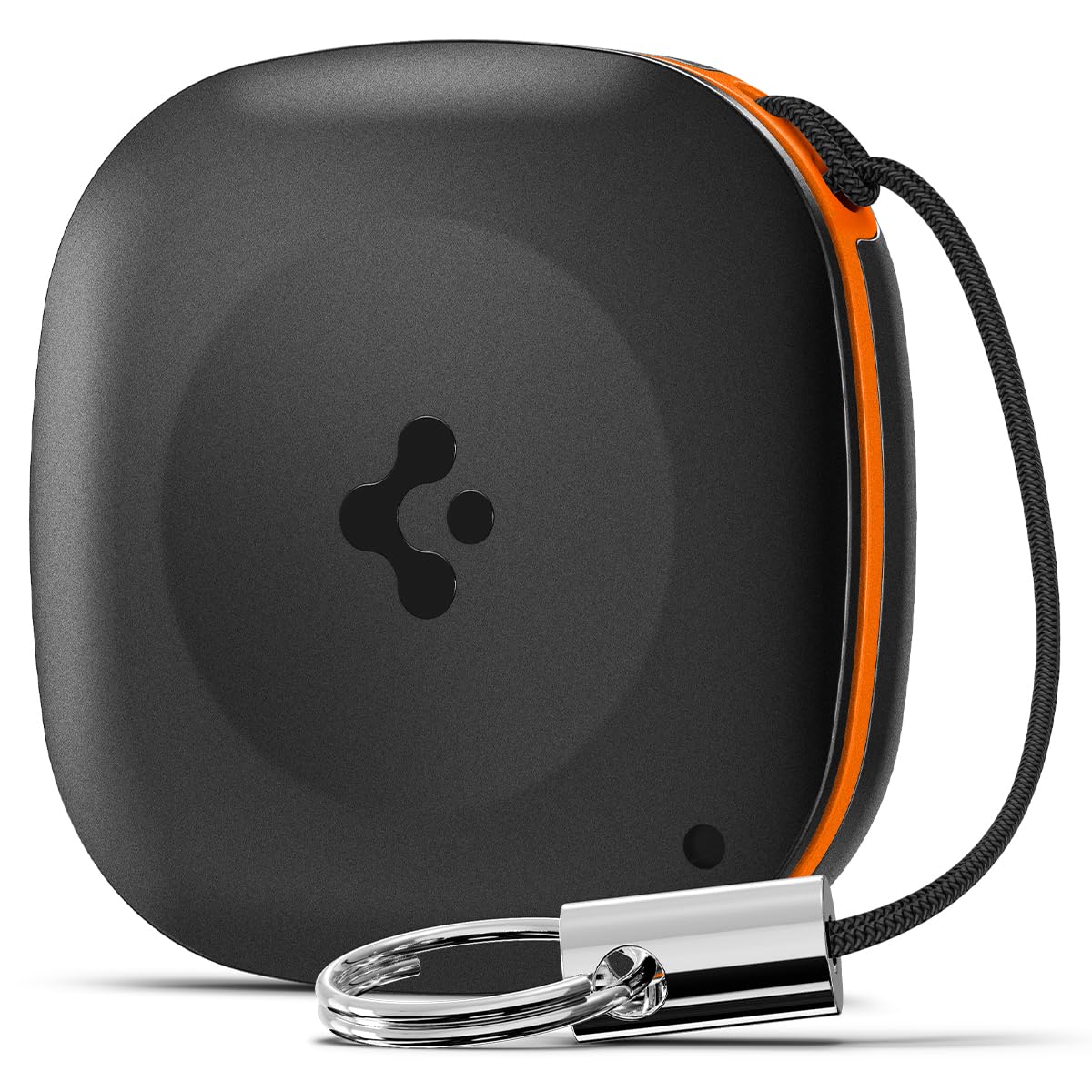 Spigen TagMe Tracker Apple iOS Uyumlu Akıllı GPS Takip Cihazı Bluetooth ile Kolay Kurulum (Değiştirilebilir Pil) Black - AHP07580