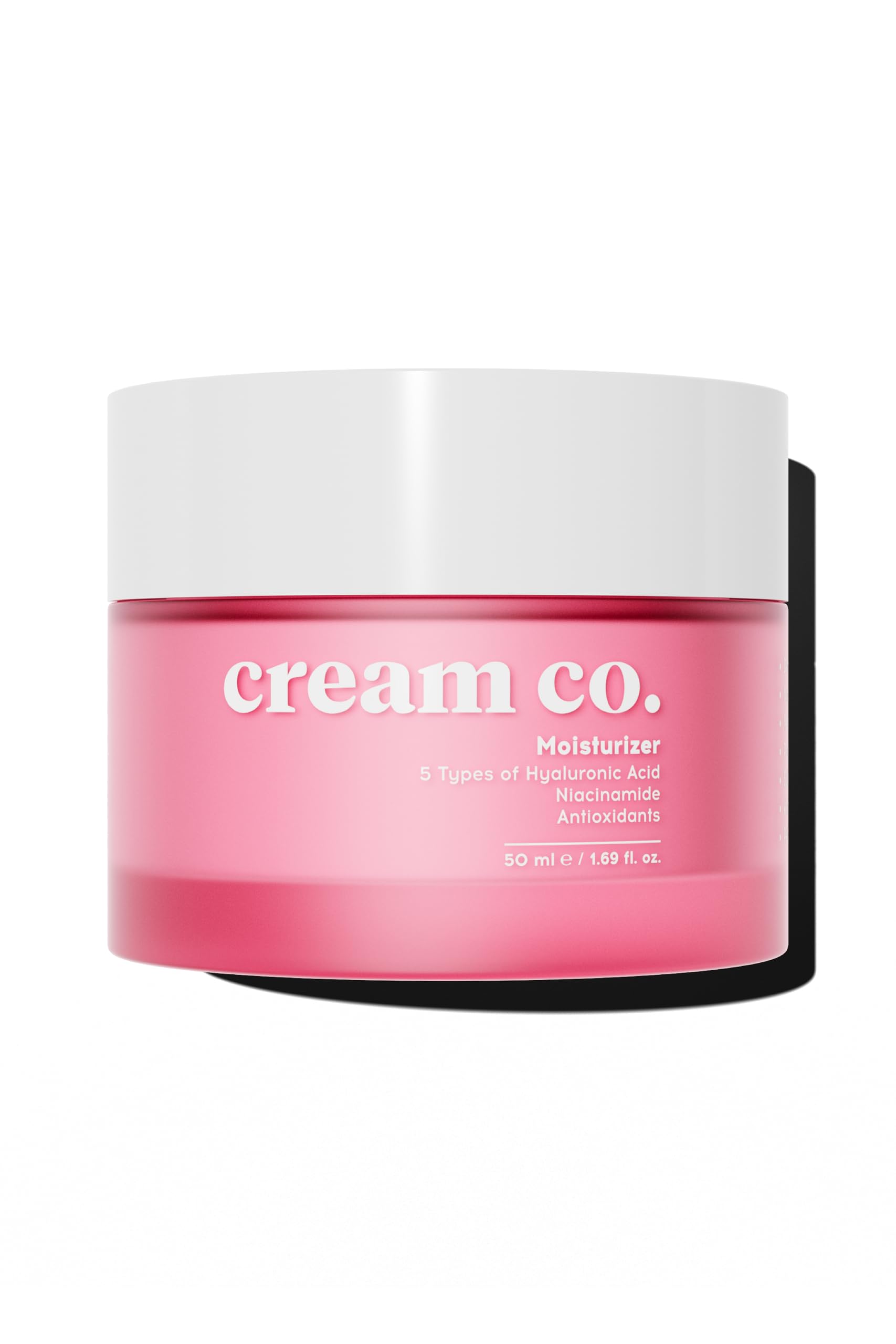 Cream Co. Su Bazlı Moisturizer Nemlendirici Aydınlatıcı Yüz Kremi, Hyaluronik Asit, 50 ML, Tüm Cilt Tipleri