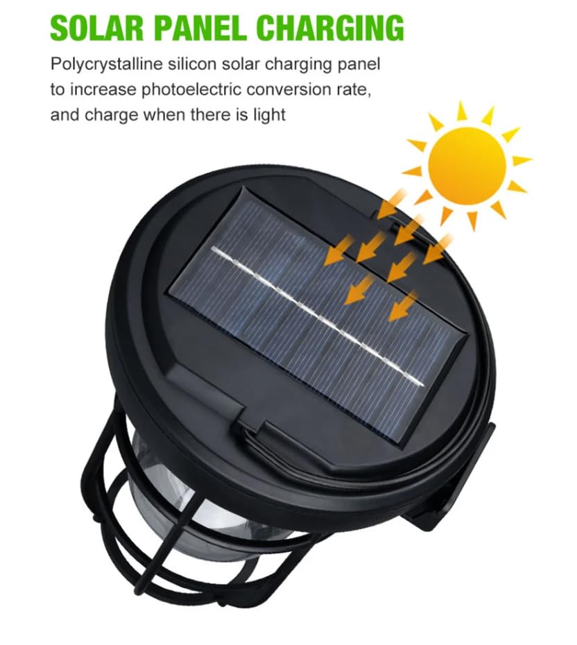 Coverzone Solar Enerjili Hareket Sensörlü ve Uzaktan Kumandalı Işıldak Dış Mekan Işık Uygun Güneş Enerjili Aydınlatma Pinik Kamp Tatil için Bahçe, Veranda, Havuz Kenarı Aydınlatması (CL-T60)