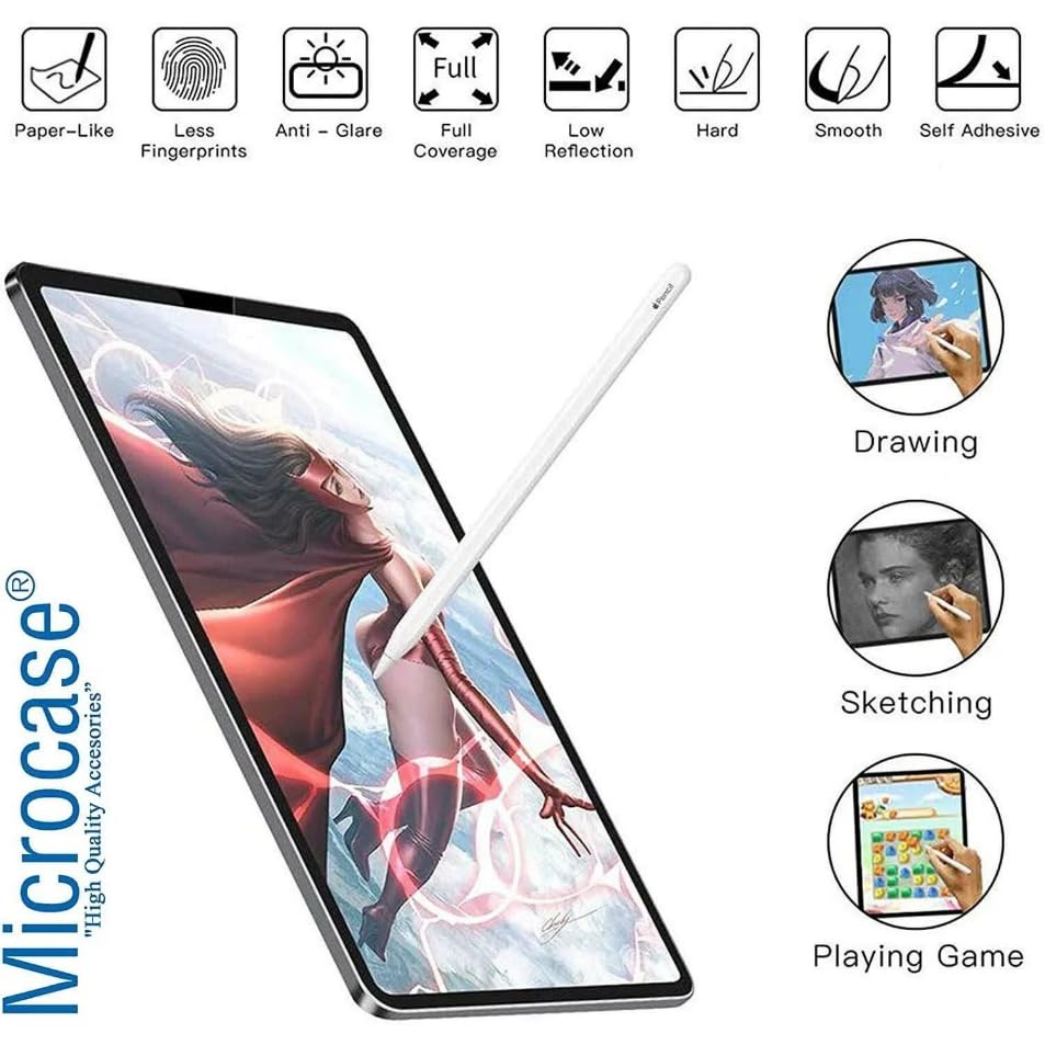 Microcase Lenovo Tab M11 11 inch Tablet Paper Like Pencil Destekli Kağıt Hissi Veren Mat Ekran Koruyucu - AL3289