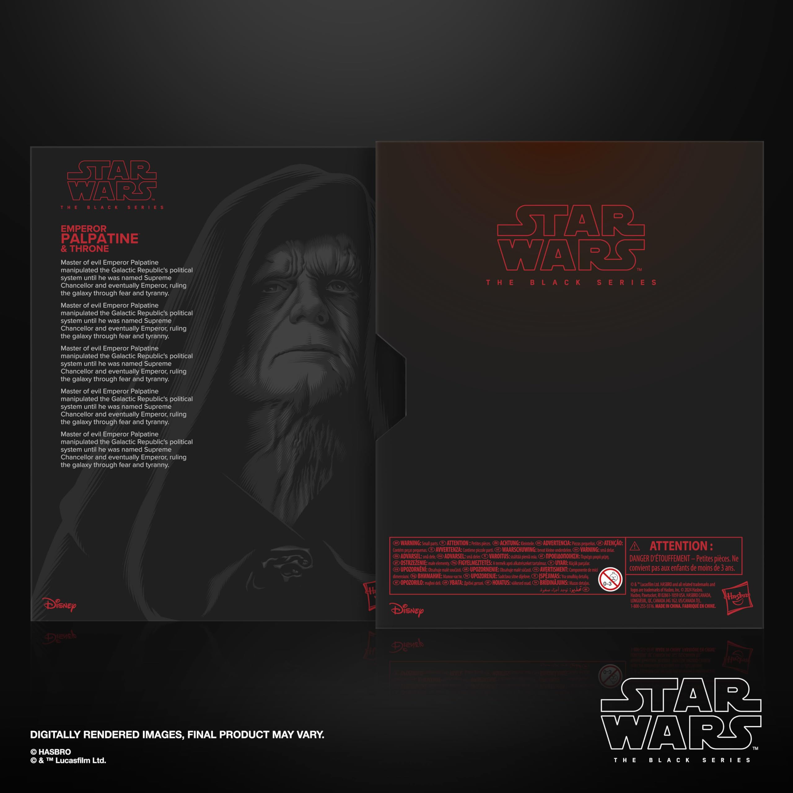 Hasbro Star Wars Black Series Emperor Palpatine & Throne Aksiyon Figür Seti, Star Wars: Return of the Jedi