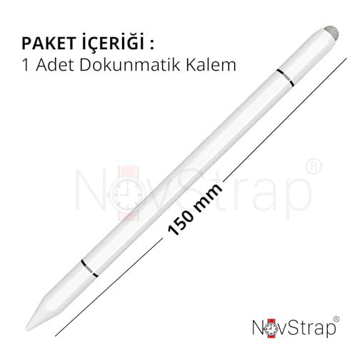 NovStrap Xiaomi Pad 6 Redmi Pad 5 6 Se Mi Pad 5 ile Uyumlu 3in1 Stylus Dokunmatik Tablet Kalemi