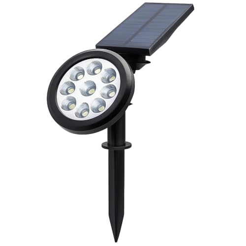 18W Solar Kazıklı Çim Armatürü – Güneş Enerjili Amber Led Bahçe Aydınlatma Lambası, IP65 Su Geçirmez, 200 Lümen, 5-6 Saat Çalışma