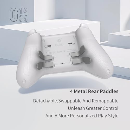 GuliKit KK3 Max Game Controller Hall Effect Joysticks Analog & Digital Triggers Wireless Pro 1000HZ