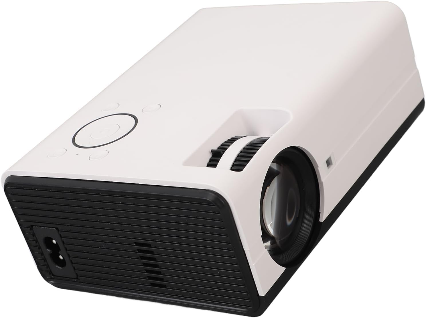 Coverzone WiFi Ve Bluetooth özellikli Mini Projektör, Dış Mekan Ev Sineması Için 4K Taşınabilir Film Projektörü, 10000 Lux, 130 Projeksiyon Boyutu, HDMI, USB, AV Bağlantı Noktaları T01
