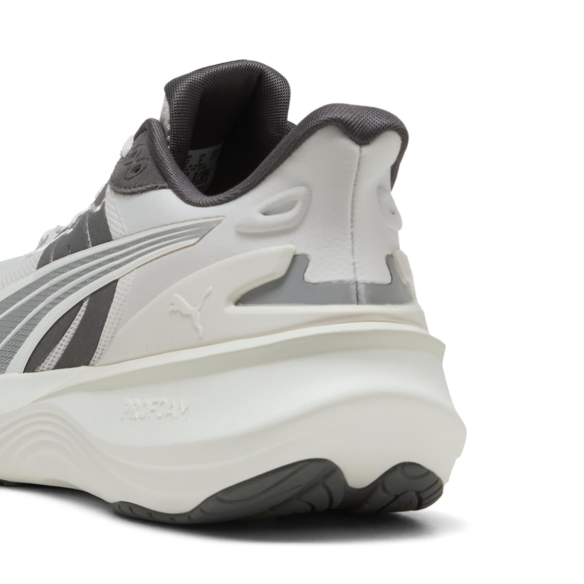 PUMA Pulse Pro Erkek/Unisex Koşu Ayakkabısı, Feather Gray-Cool Dark Gray, 43 EU