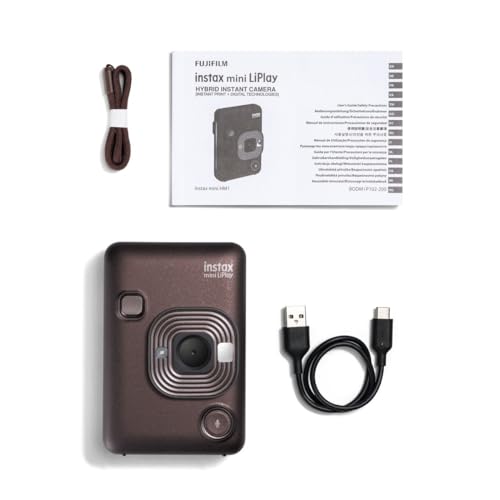Instax mini LiPlay Deep Bronze Fotoğraf Makinesi