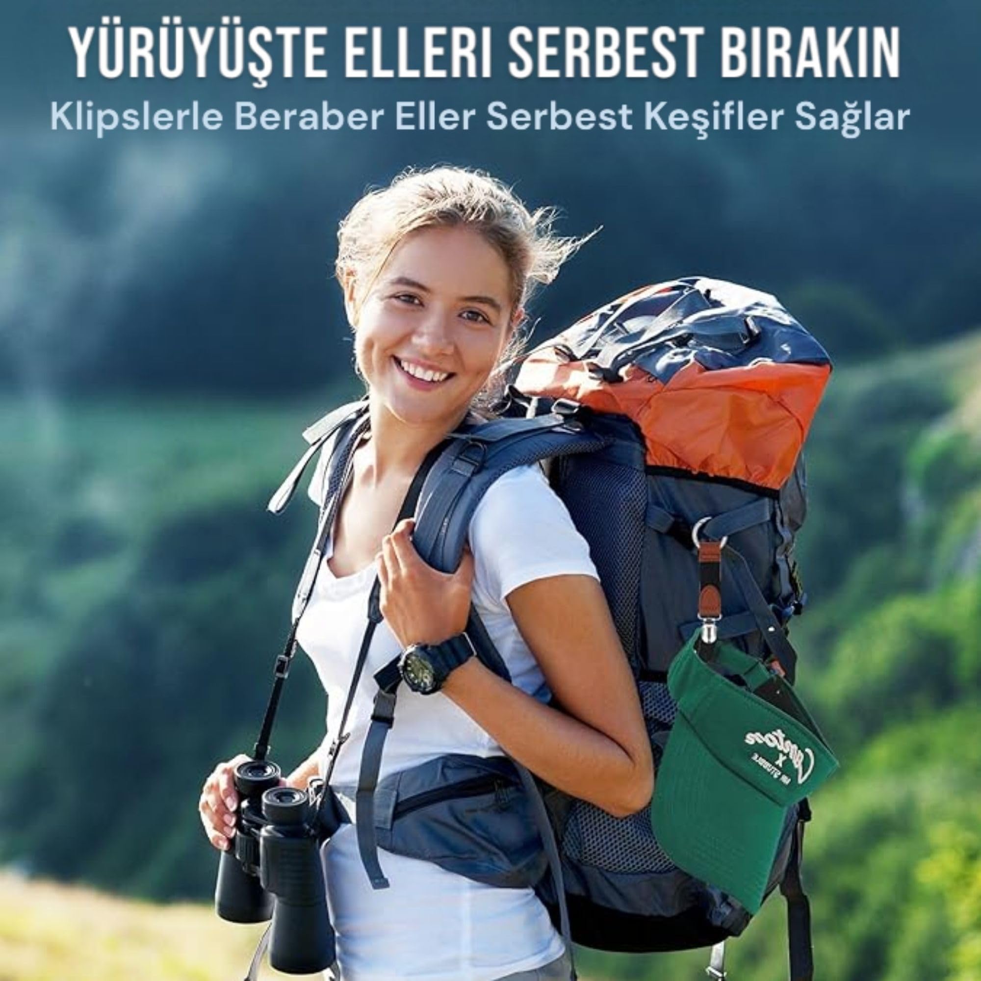 ipekbazaar TakBırak Pratik Şapka & Aksesuar Askı Klipsi, Hakiki Deri&Metal Aparat, Çanta Aksesuarı, Valiz Sırt Çsntası Plaj Çantası İçin Şapka Vb. Aksesuar Takma Aparatı (Taba)