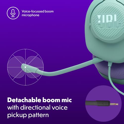 JBL Quantum 100M2,Gaming Kulaklık,Kablolu,Yeşil