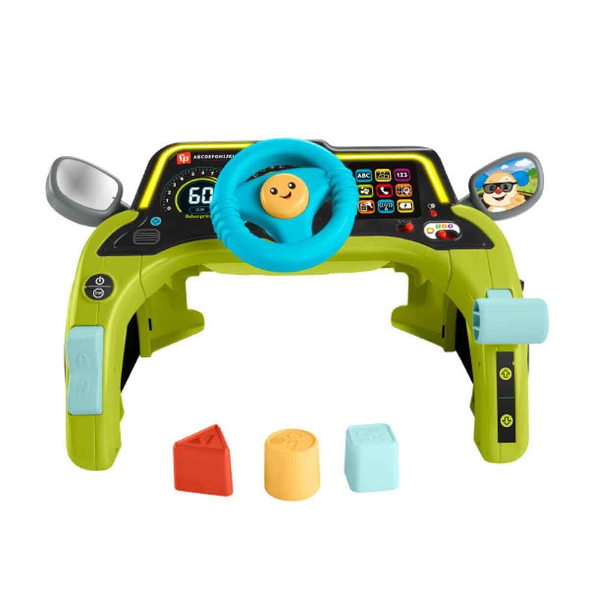 Fisher-Price Eğlen ve Öğren İlk Arabam Fisher-Price Eğlen ve Öğren bebek ve yürüme çağındaki çocuklar için birden fazla dil desteğine sahip eğitici İlk Arabam Aktivite Merkezi HYR91