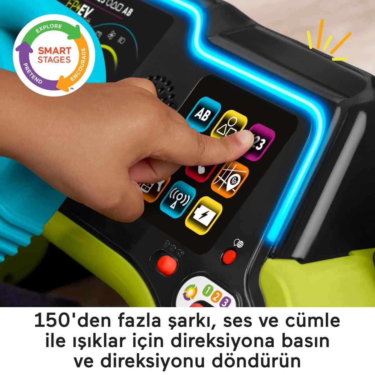 Fisher-Price Eğlen ve Öğren İlk Arabam Fisher-Price Eğlen ve Öğren bebek ve yürüme çağındaki çocuklar için birden fazla dil desteğine sahip eğitici İlk Arabam Aktivite Merkezi HYR91