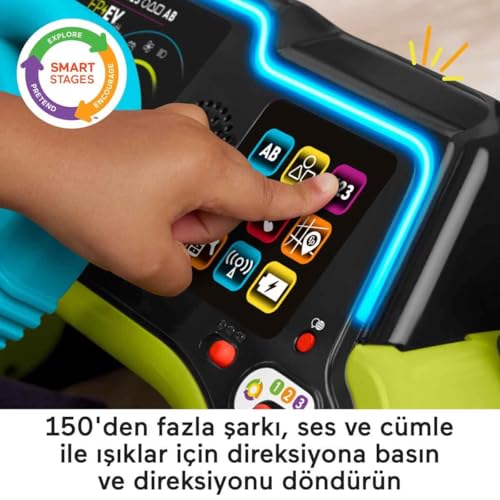 Fisher-Price Eğlen ve Öğren İlk Arabam Fisher-Price Eğlen ve Öğren bebek ve yürüme çağındaki çocuklar için birden fazla dil desteğine sahip eğitici İlk Arabam Aktivite Merkezi HYR91