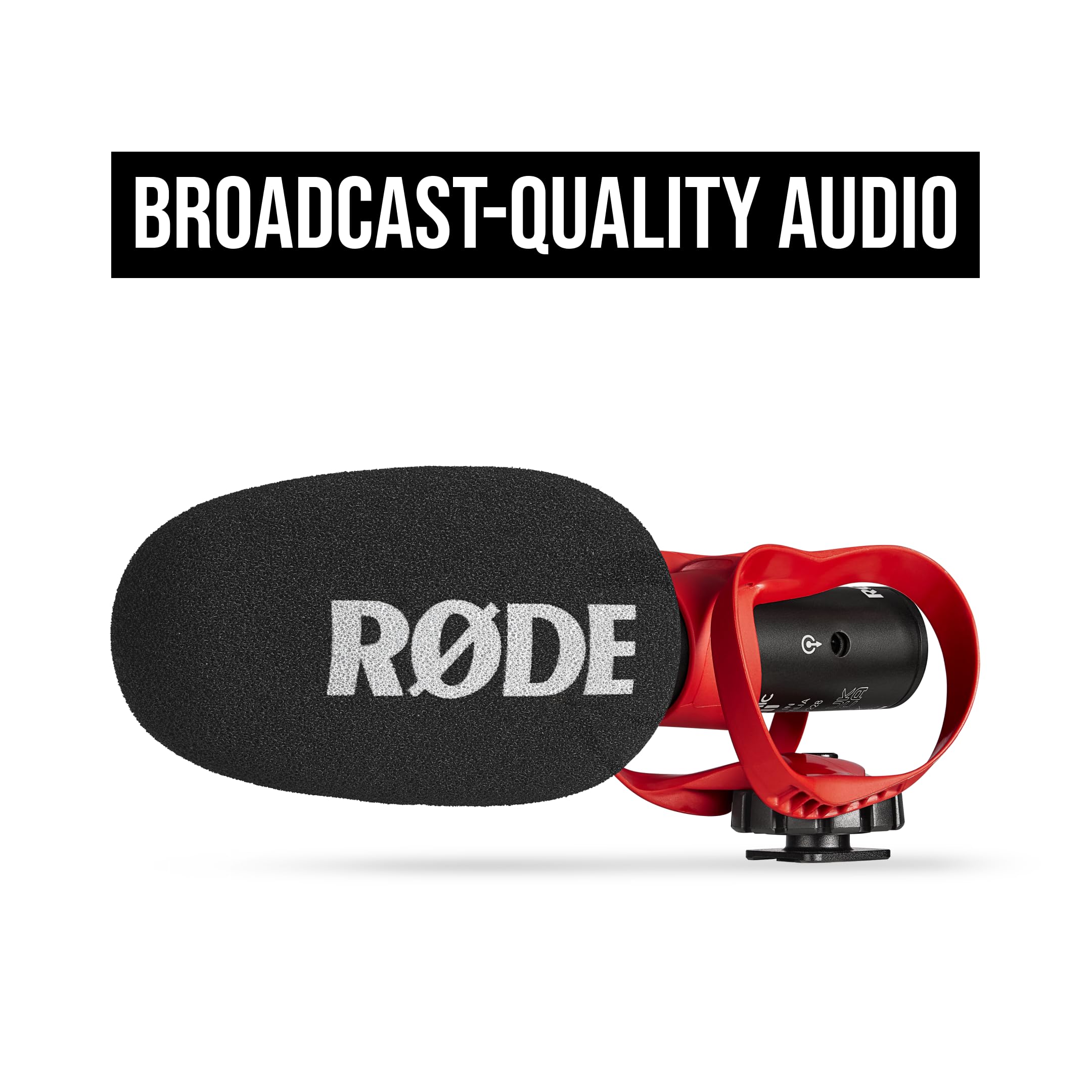 RØDE VideoMic GO II Ultra kompakt Kamera Üstü Av Tüfeği Mikrofonu Film Yapımı, İçerik Oluşturma, Podcasting ve Video Görüşmeleri için 3,5 mm ve USB Çıkışları