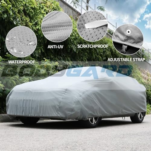 Bodyguard Oto Branda, Araç Brandasi, Araba brandası, Otomobil Brandasi; 433cm - 470cm arasindaki SUW araclar icin, 4800mm x1500mmx1600mm; Gri (SUV 3)