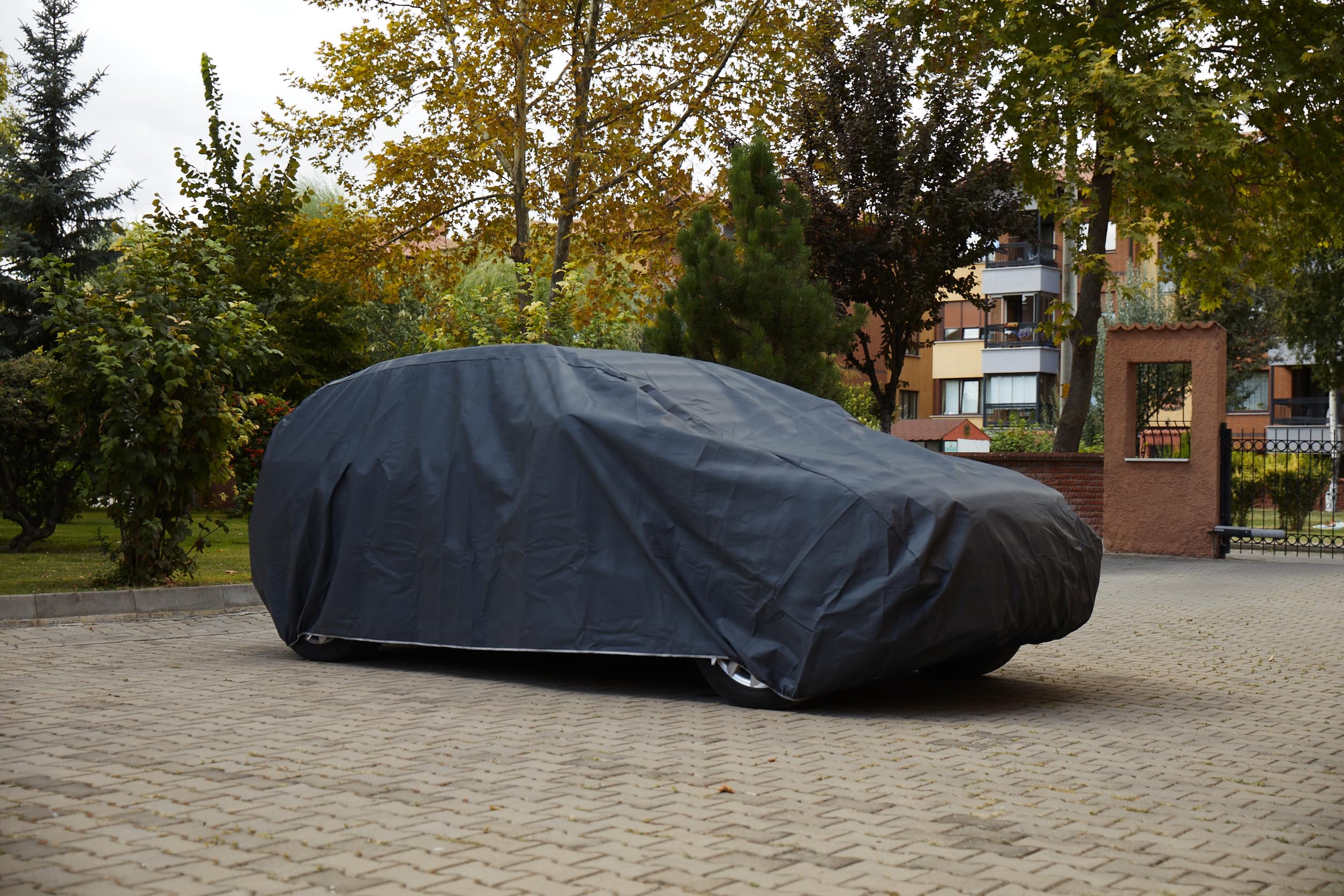Bodyguard Oto Branda, Araç Brandasi, Araba brandası, Otomobil Brandasi; ARAC uzunlugu Gri SUV 2 403CM- 432CM kadar olan SUV araclar * 145CM YUKSEKLIK * 150CM GENISLIK