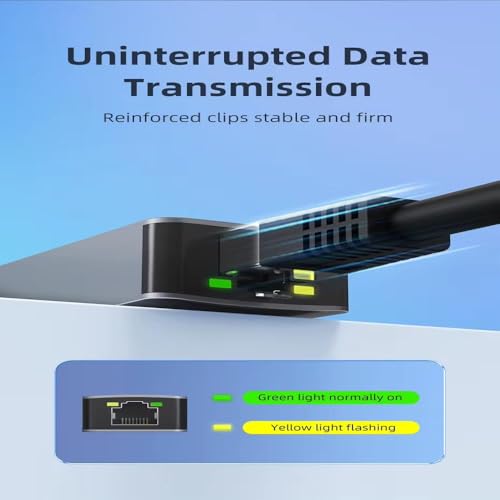 PrimeX PX-4752 Type C To Gigabit Ethernet, Type C to RJ45 10/100/1000/2500Mbps Gigabit İnternet Çevirici, TypeC to Ethernet Dönüştürücü Adaptör