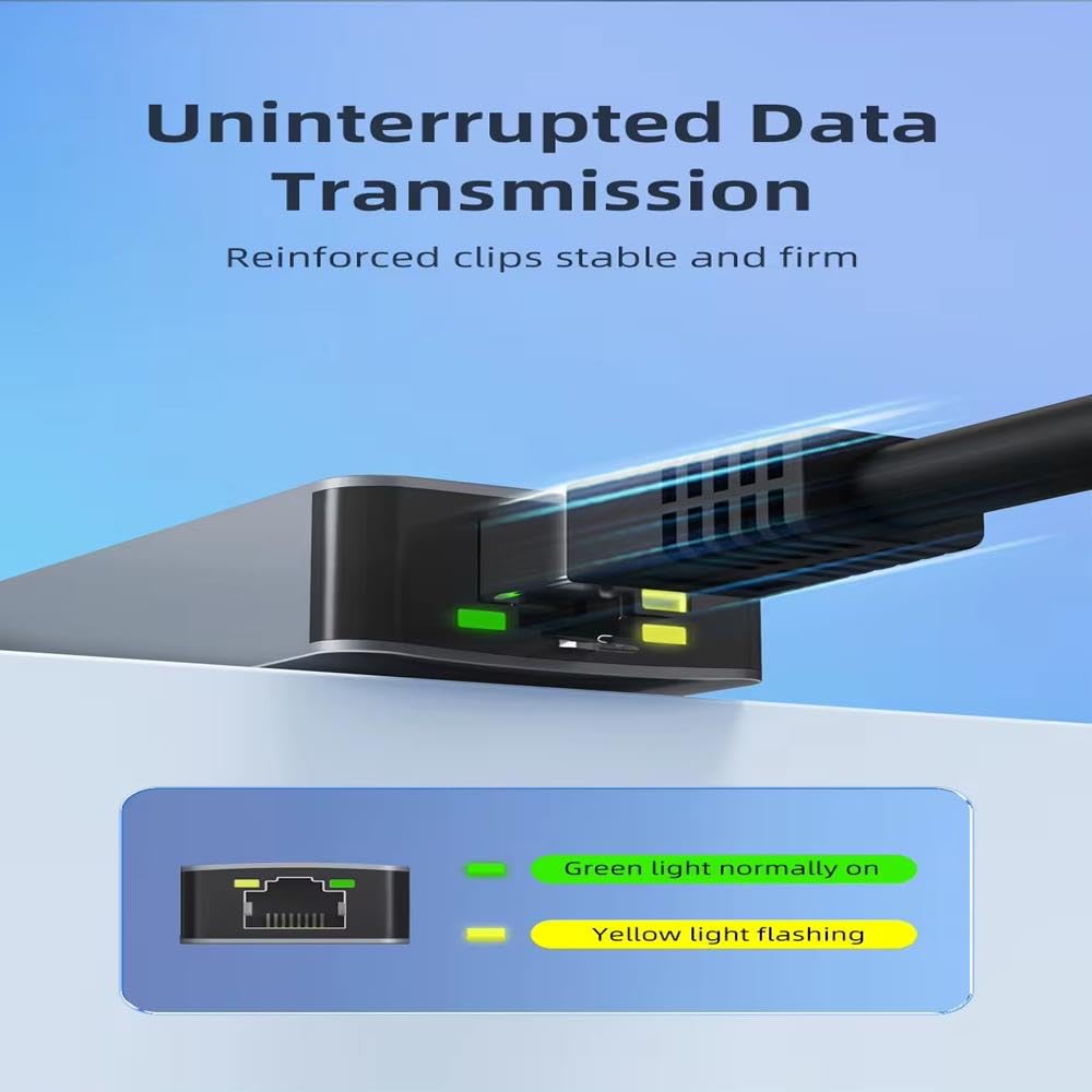 PrimeX PX-4752 Type C To Gigabit Ethernet, Type C to RJ45 10/100/1000/2500Mbps Gigabit İnternet Çevirici, TypeC to Ethernet Dönüştürücü Adaptör