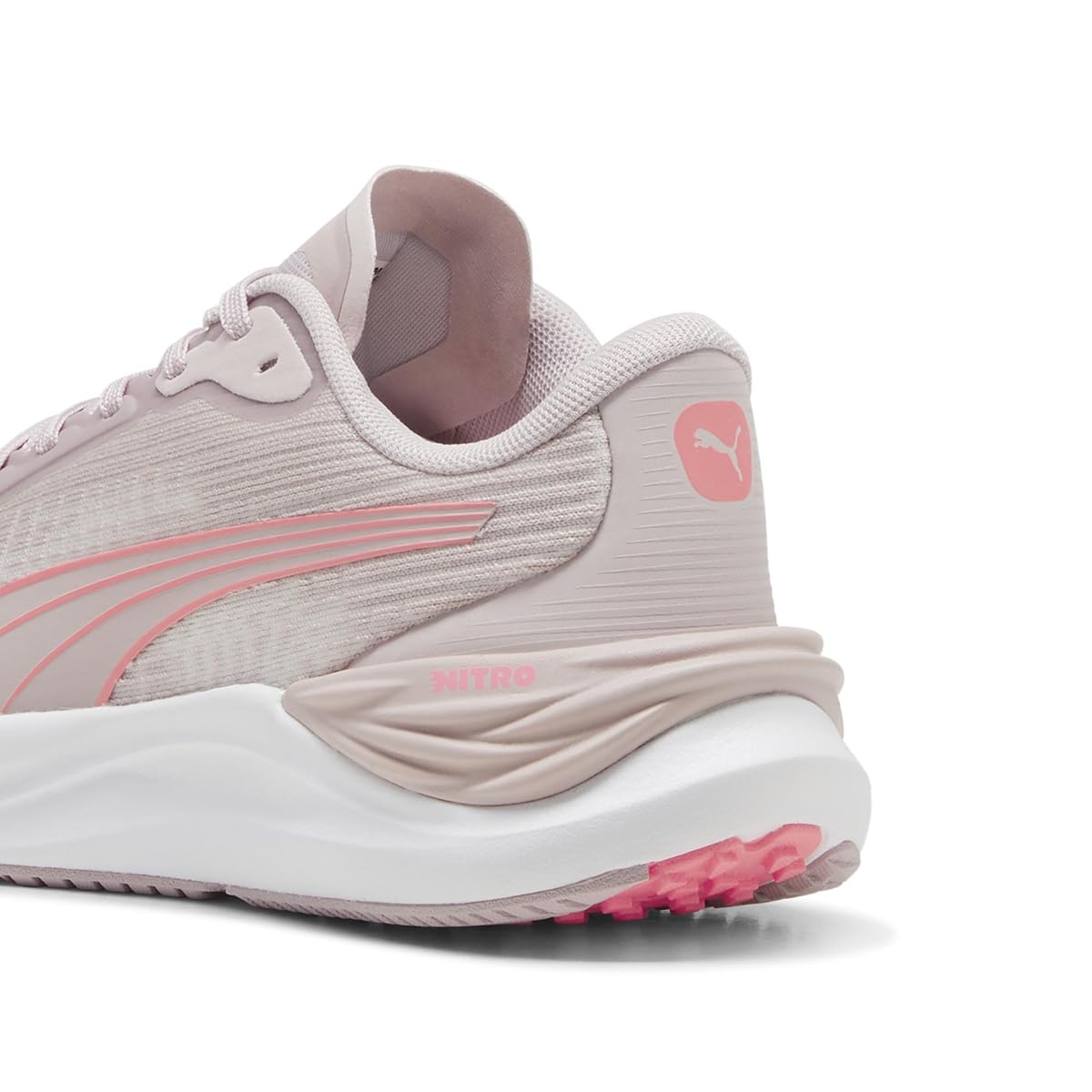 PUMA Kadın Electrify NITRO 3 Wns-Mauve Mist-Sunset Glow Low Boot 39