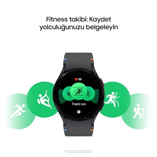 SAMSUNG Galaxy Watch FE, Akıllı Saat, Health Monitor, Fitness Takibi, 40mm, Siyah