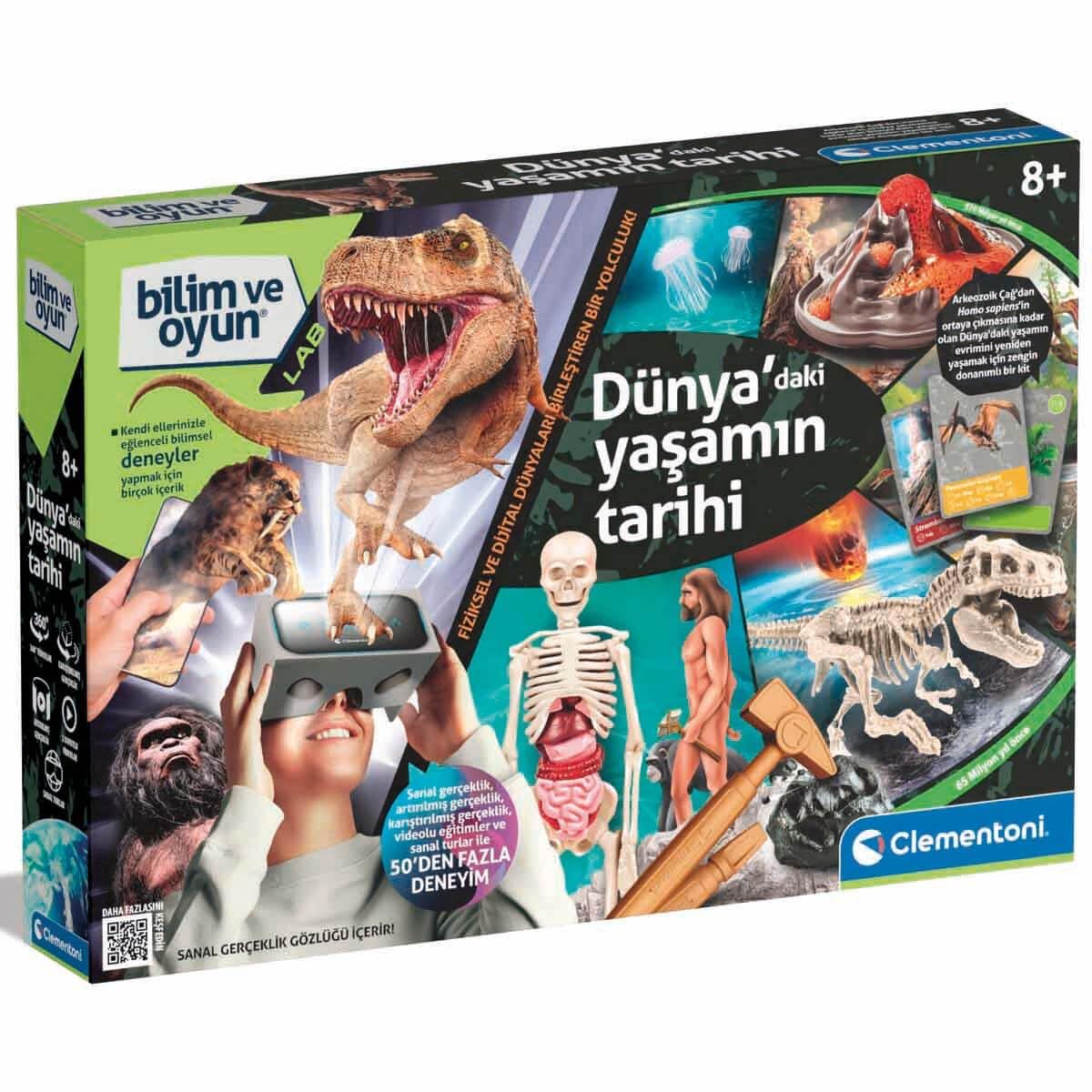 Clementoni Bilim ve Oyun: Dünya’daki Yaşamın Tarihi