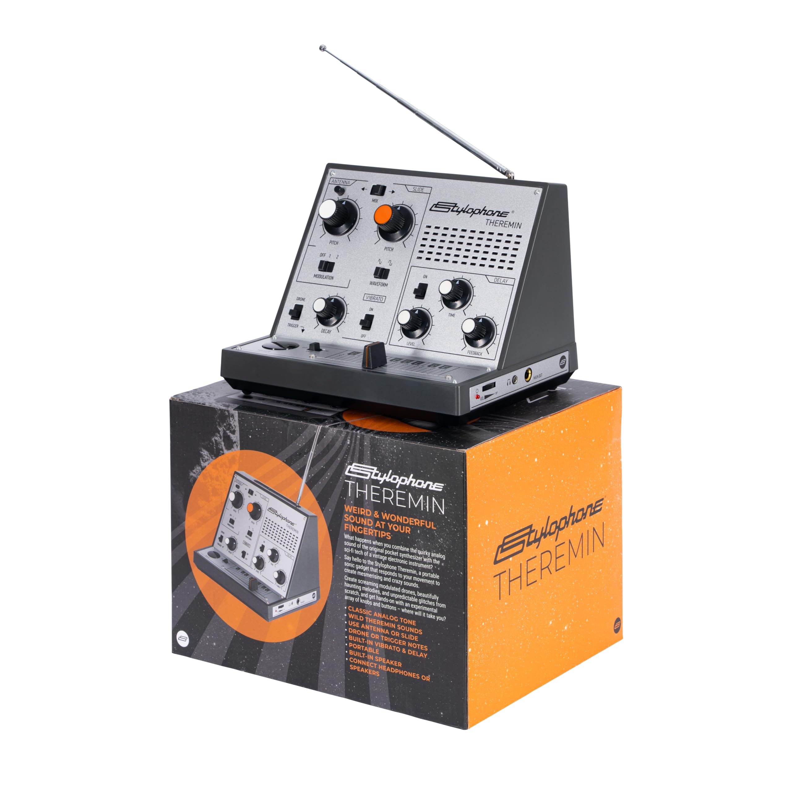 Stylophone Theremin Portable Touch-sensitive Synthesizer