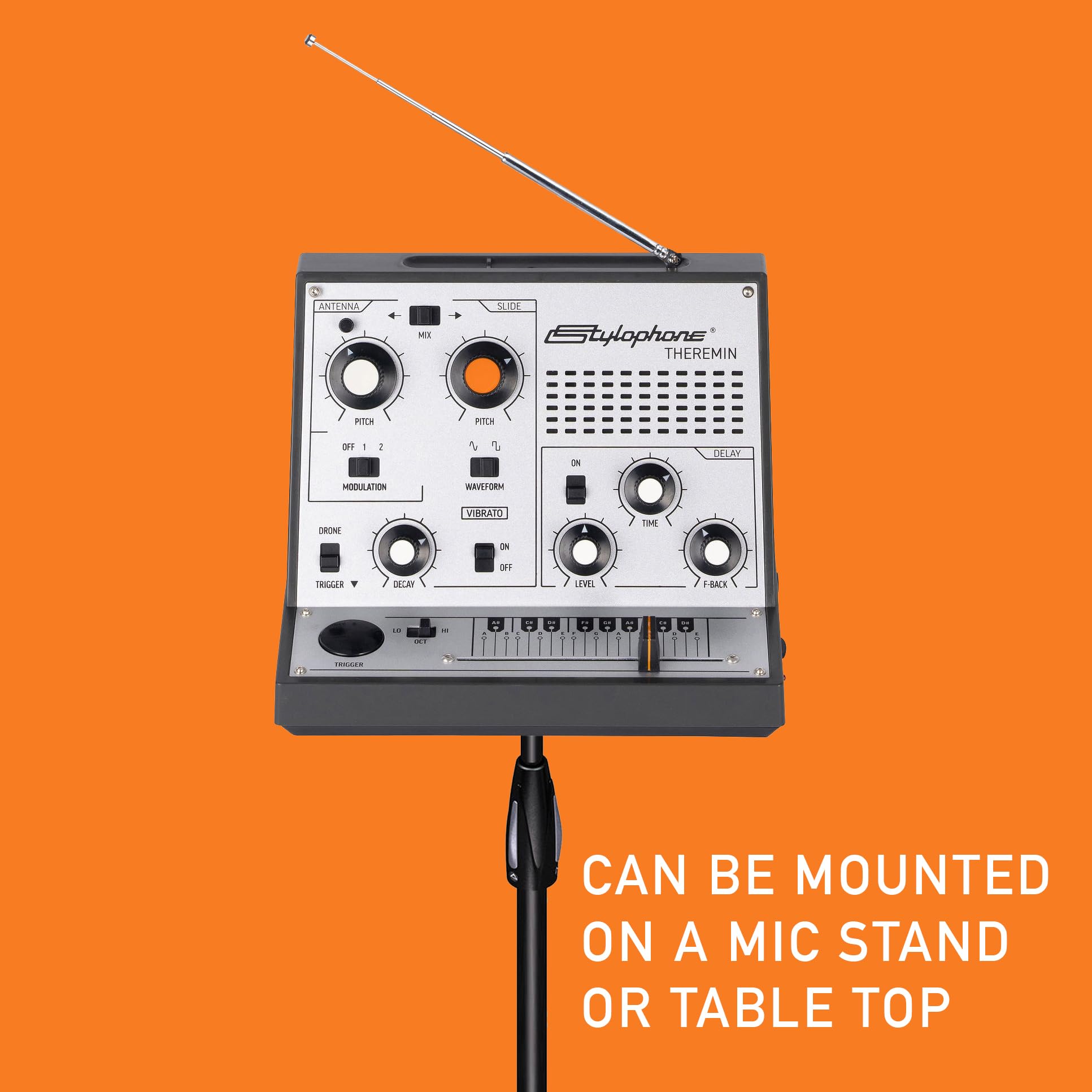 Stylophone Theremin Portable Touch-sensitive Synthesizer