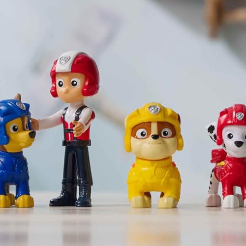 PAW PATROL Air Rescue - Koleksiyon için 7 figürlü oyuncak figür seti, 3 yaşından büyük çocuklar için oyuncak