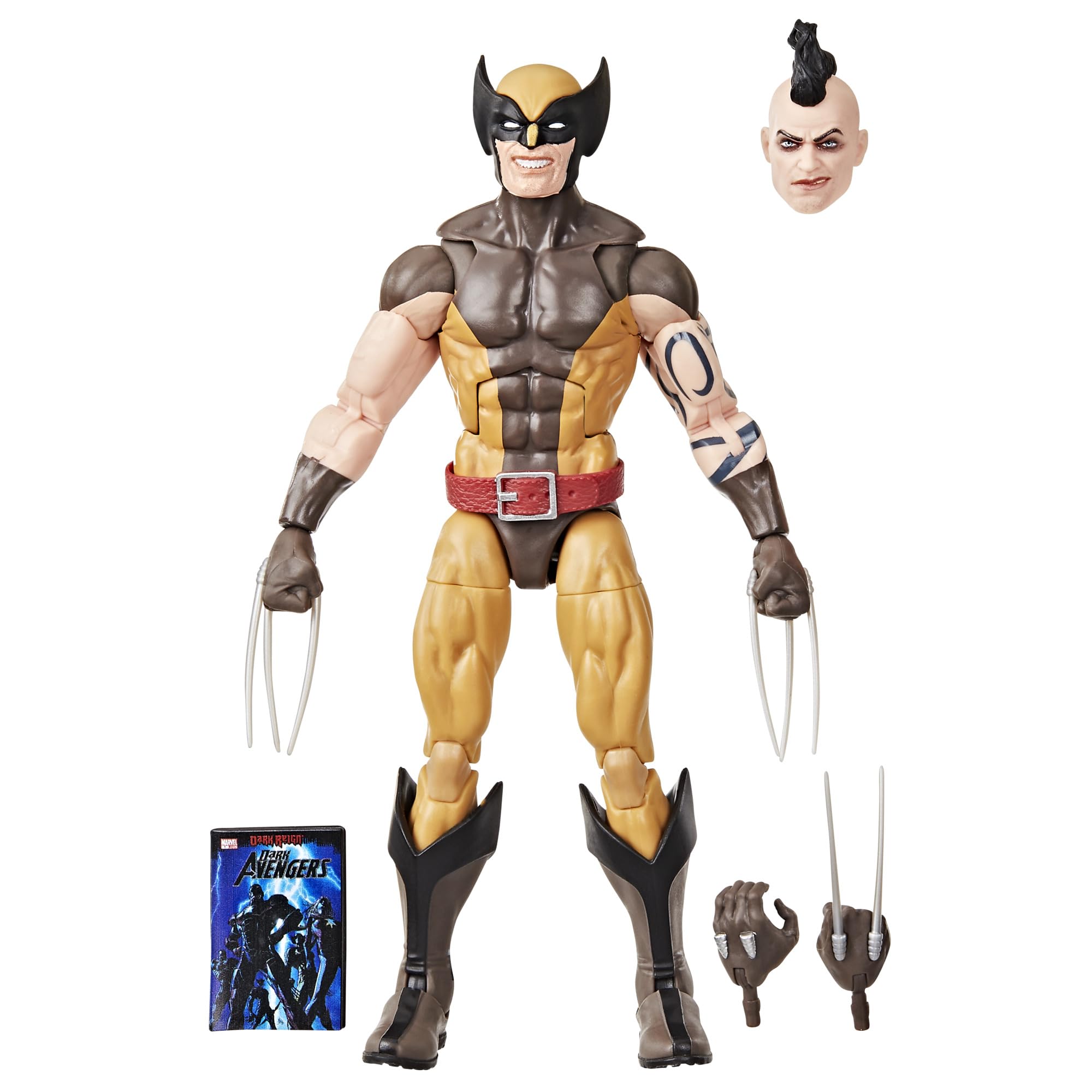 Hasbro Marvel Legends Series Daken (Wolverine) Aksiyon Figürü, Avengers Comics