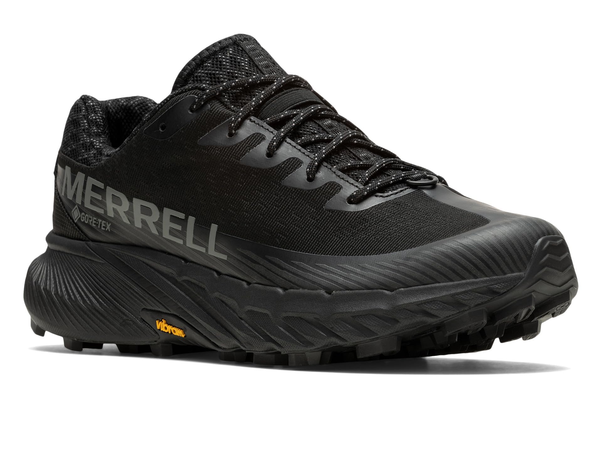 Merrell Kadın Agility Peak 5 Trail Koşu Spor Ayakkabısı, Siyah/Siyah 1, 11.5