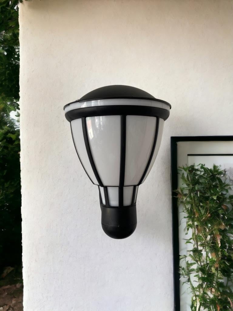 Zita Kupa Bahçe Duvar Apliği 37 cm | E27 Duy | IP54 Dış Mekan Duvar Lambası | UV Protection | Bahçe, Teras, Veranda ve Yürüyüş Yolu (Ampul Hariç)
