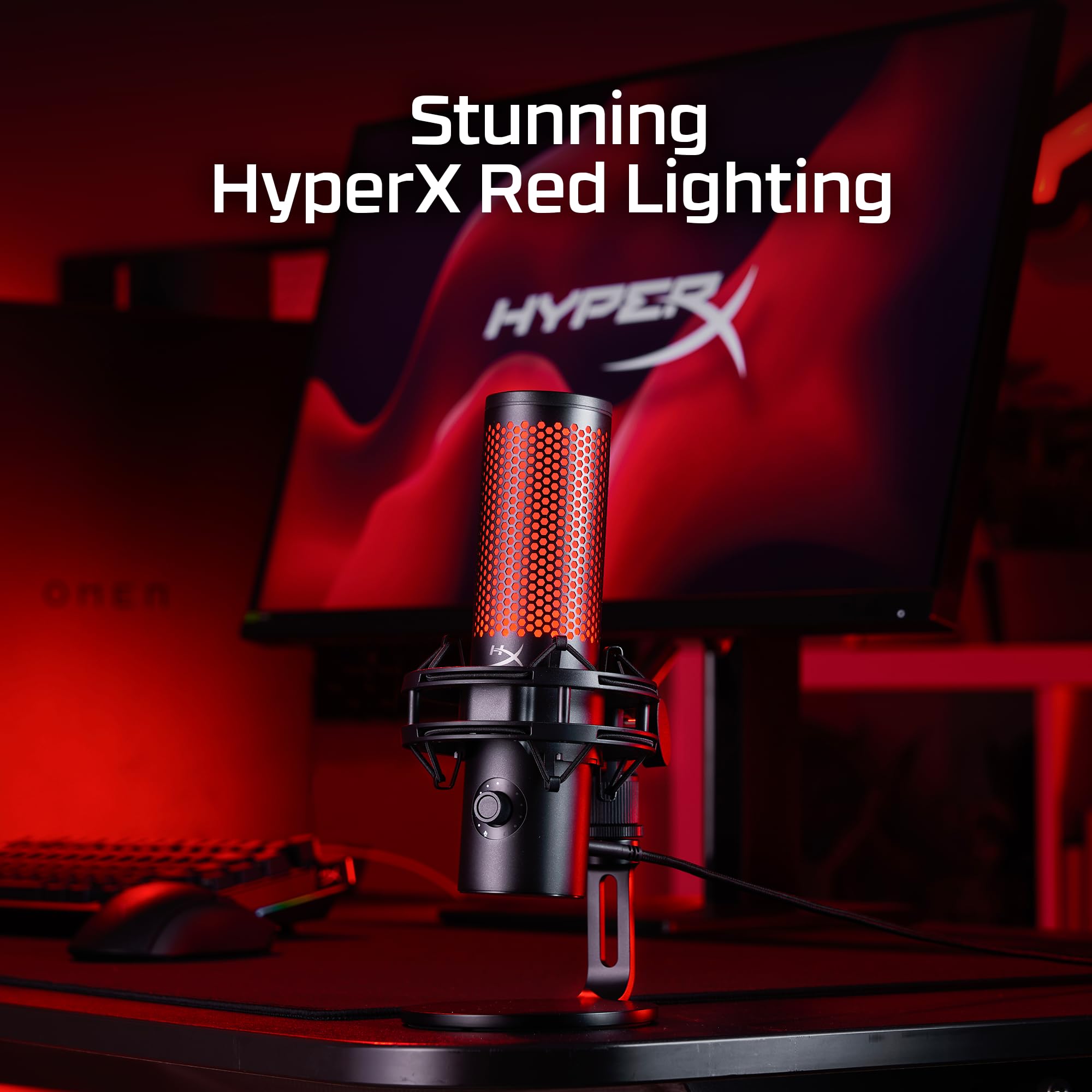 HyperX QuadCast 2 - USB Mikrofon Siyah