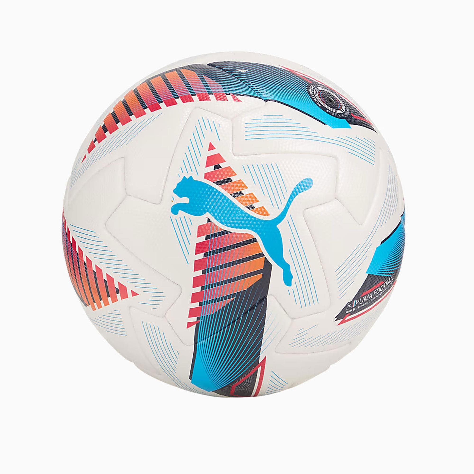 PUMA Erkek/Unisex Orbita Süper Lig 1 (FIFA Pro-Puma White-PUMA Red-PUMA Black Match Balls 5
