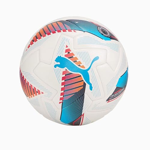PUMA Erkek/Unisex Orbita Süper Lig 1 (FIFA Pro-Puma White-PUMA Red-PUMA Black Match Balls 5