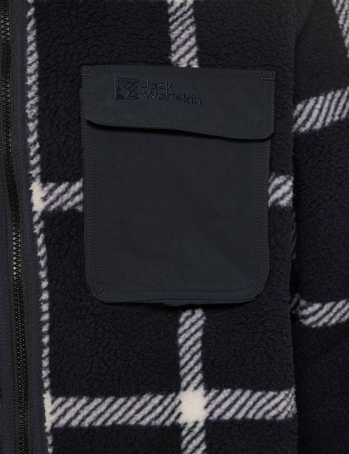 Jack Wolfskin Felslicht Check Erkek Ceket Lacivert XL