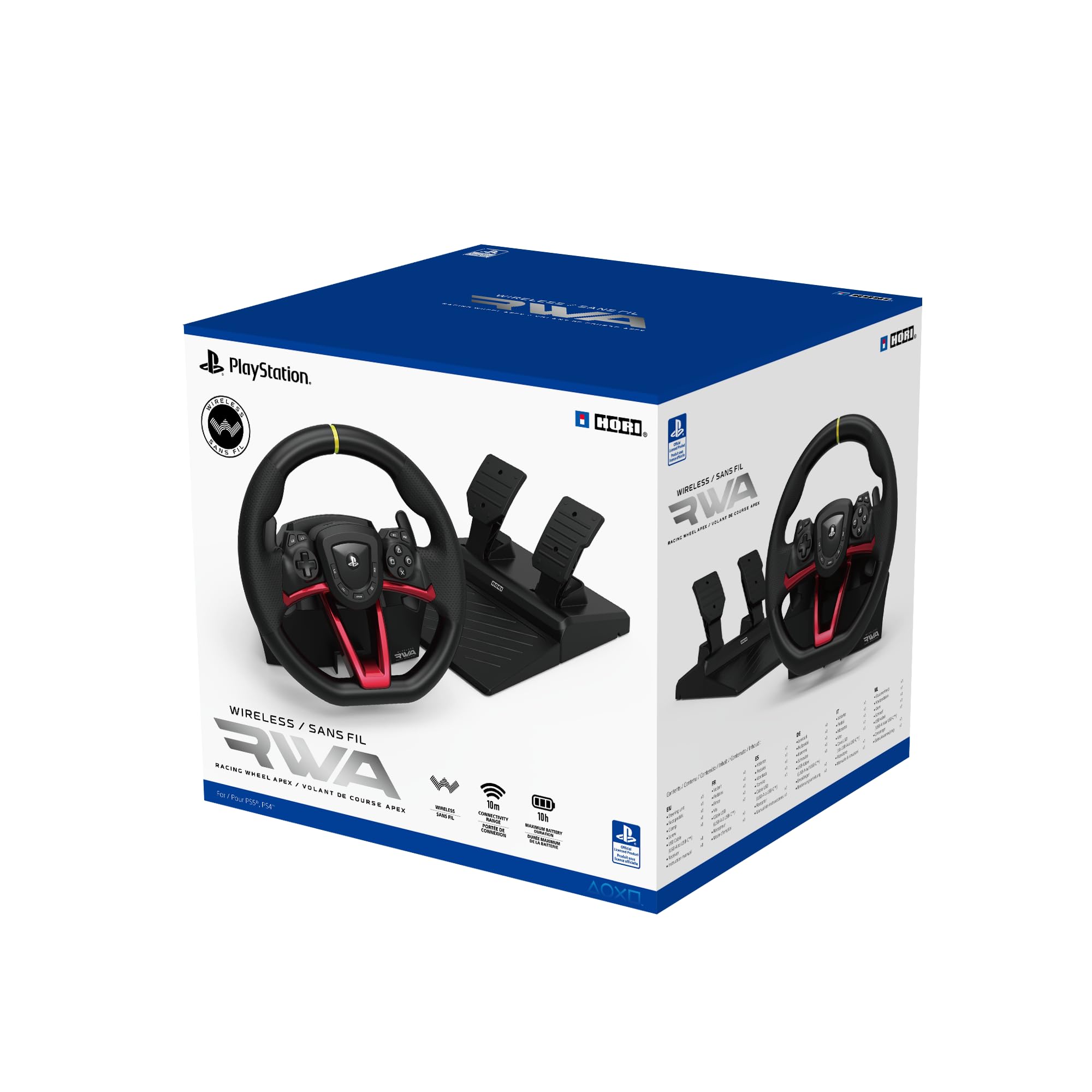 HORI APEX PS5 & PC KABLOSUZ YARIŞ DİREKSİYONU