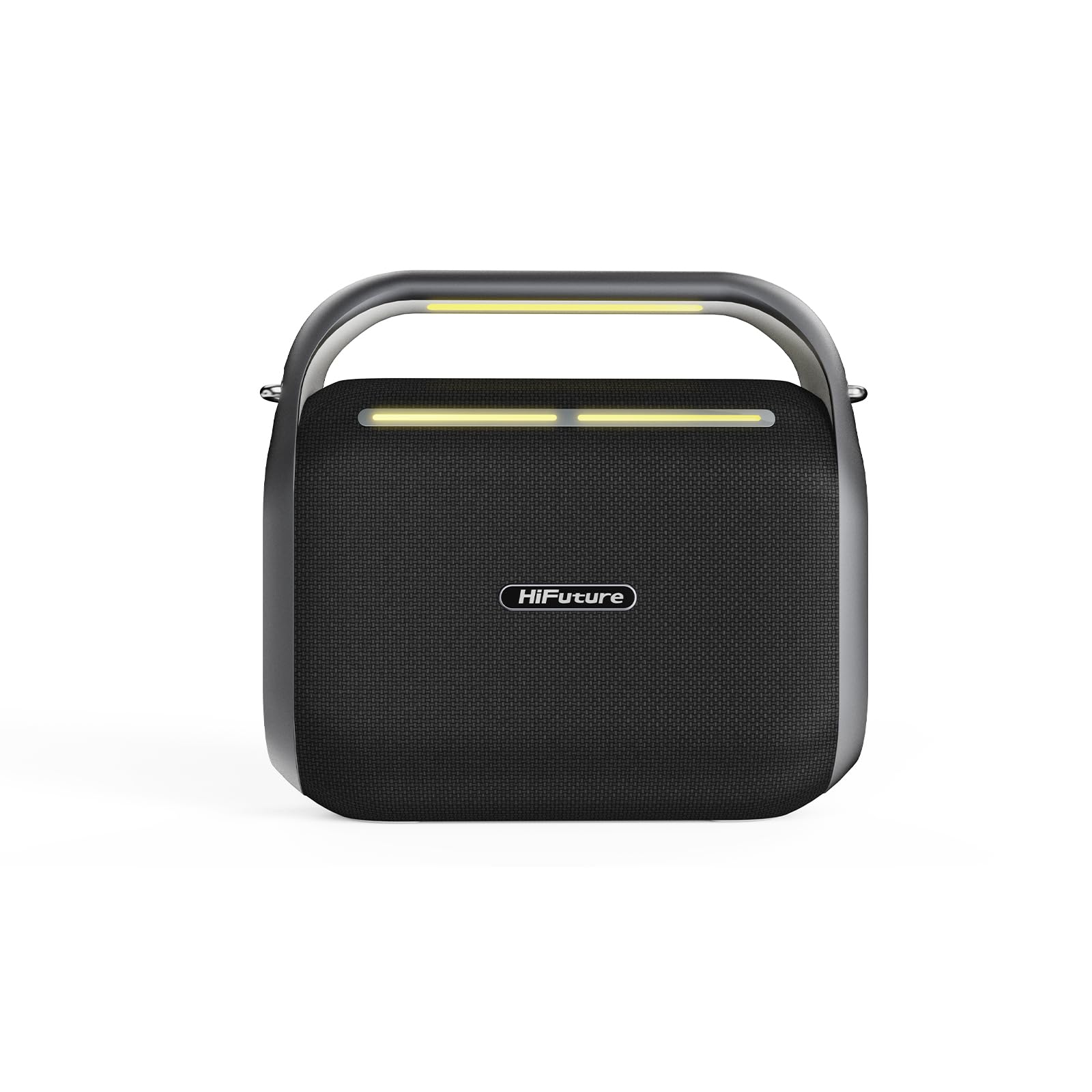 HiFuture MusicBox 200 100W Bluetooth 5.0 BT/USB/SD Kart/AUX Girişli Mikrofonlu Karaoke Sistemi Kablosuz Hoparlör Siyah