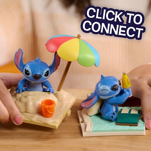 Just Play Disney Stitch Canlı Aksiyon Film Zamanı 7,62 cm Koleksiyon Figürleri, Kör Kutu Koleksiyonluk Oyuncaklar, Ev Dekorasyonu, 3 Yaş Üstü Çocuk Oyuncakları