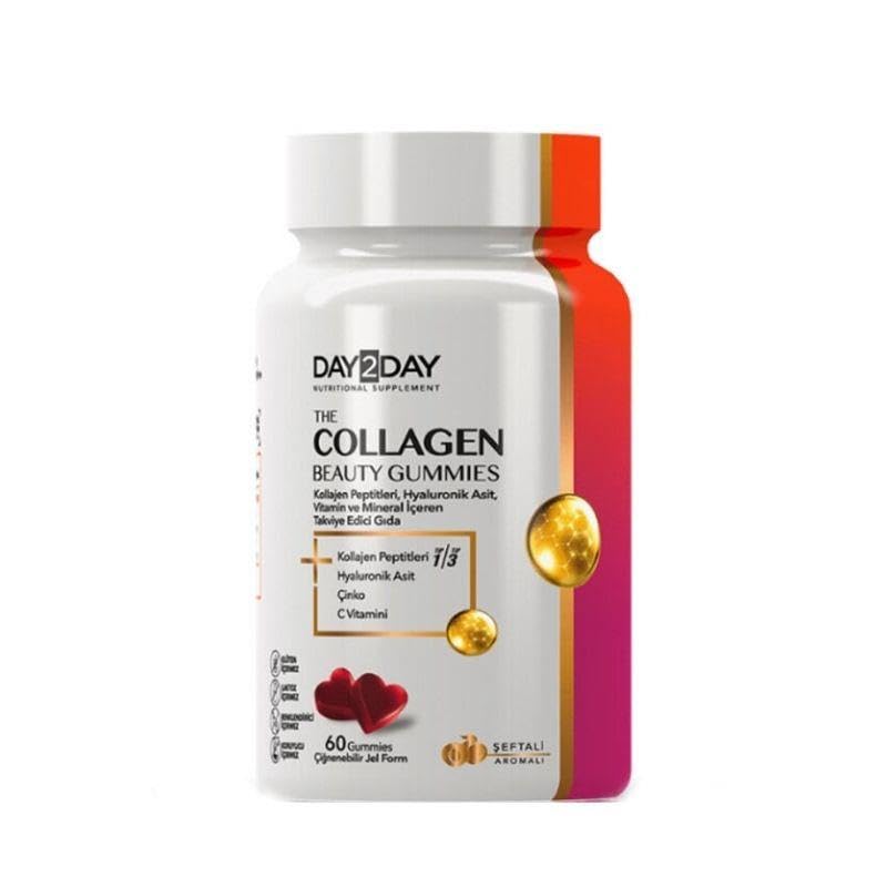 ‎DAY2DAY Orzax The Collagen Beauty Gummies 60 Çiğnenebilir Tablet