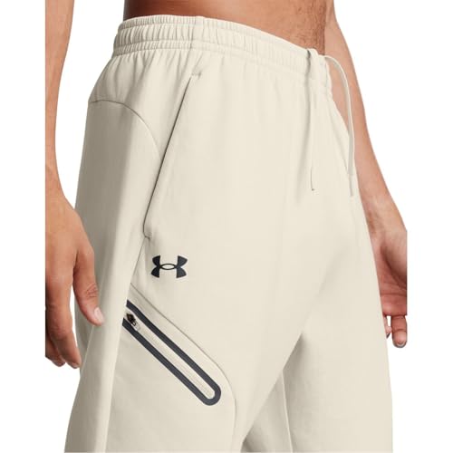 Under Armour UA Unstoppable Flc Jgr EU Erkek Sweatpant Summit White / / Black LG