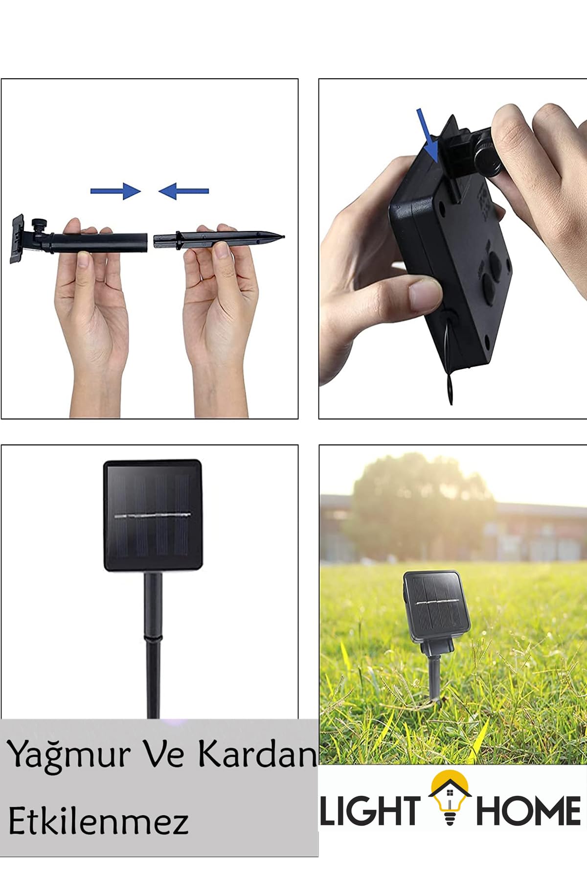 light home Solar String Dış Mekan 100 Led 40 Feet M ti-Renkli Kristal Obe Işık, 8 Aydınlatma Modlu, Suya Dayanıklı Güneş Enerjili Veranda Aydınlatması Bahçe Yard Sundurma Düğün Partisi Dekorasyonu