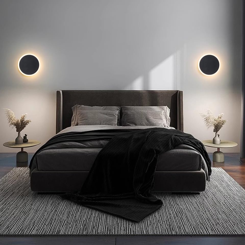 Ucuz Geldi Dekoratif Led Işık Dokunmatik Renk Geçişli Duvar Aydınlatma 6w 14cm Luna Hero Led Aplik Üç Renk Işık