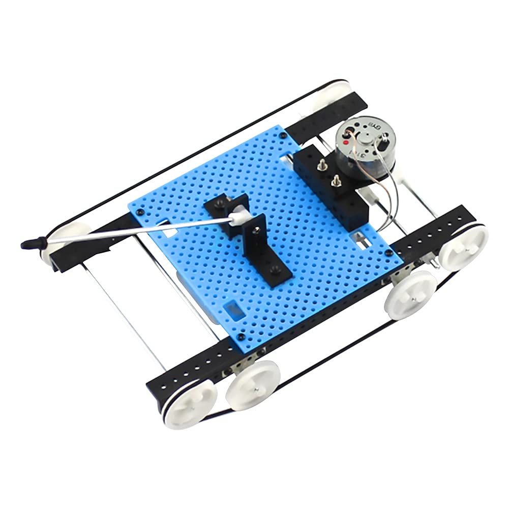 Gonetre Eğitici DIY Tank Oyuncak Modeli Çocuklar Için Oyuncak Birleştirin Bilim Eğitimi