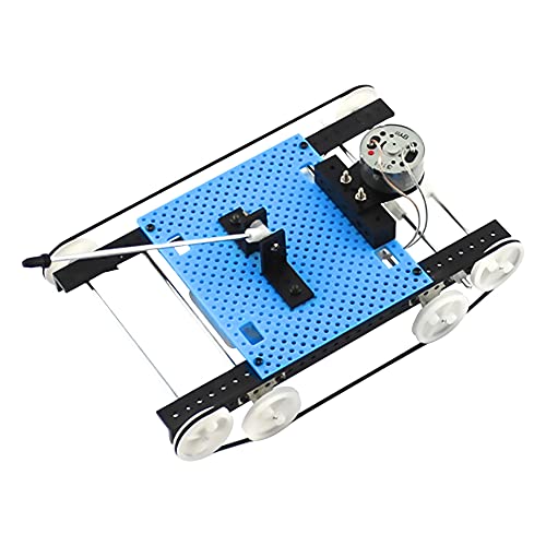 Gonetre Eğitici DIY Tank Oyuncak Modeli Çocuklar Için Oyuncak Birleştirin Bilim Eğitimi