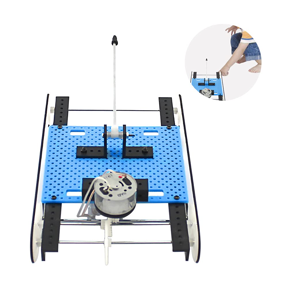 Gonetre Eğitici DIY Tank Oyuncak Modeli Çocuklar Için Oyuncak Birleştirin Bilim Eğitimi