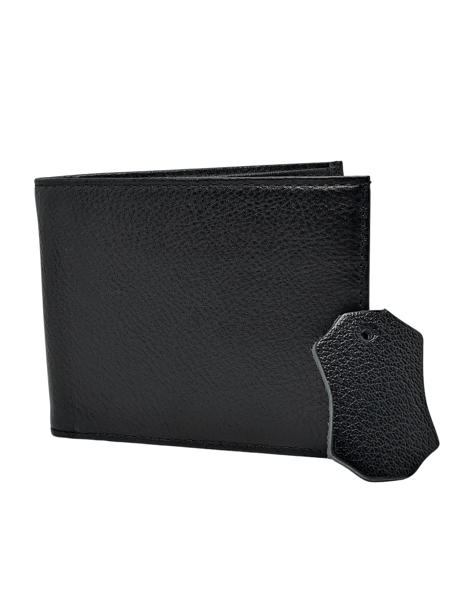 GENUINE LEATHER COMPANY EDS Erkek Siyah Hediye Kutulu Şık Hakiki Deri Cüzdan Kartlık ve Kağıt Para B